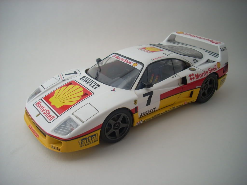 ferrari f40 shell